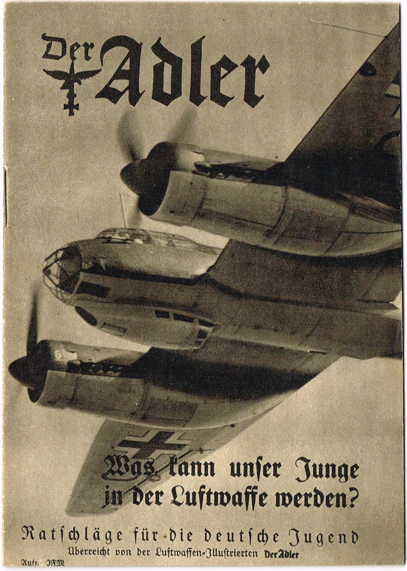 Was kann unser Junge in der Lufwaffe werden?